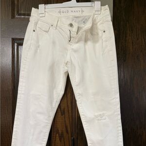 Old Navy White Denim Jeans
